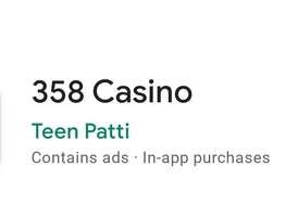 358 Casino – New Casino Website 2024 || Signup Bonus ₹55