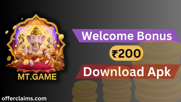 MT.GAME APK Download _ V-1.0 || Welcome Bonus ₹200