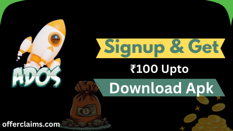 ADOS Game – APK Download || Get Signup Bonus ₹100 Upto