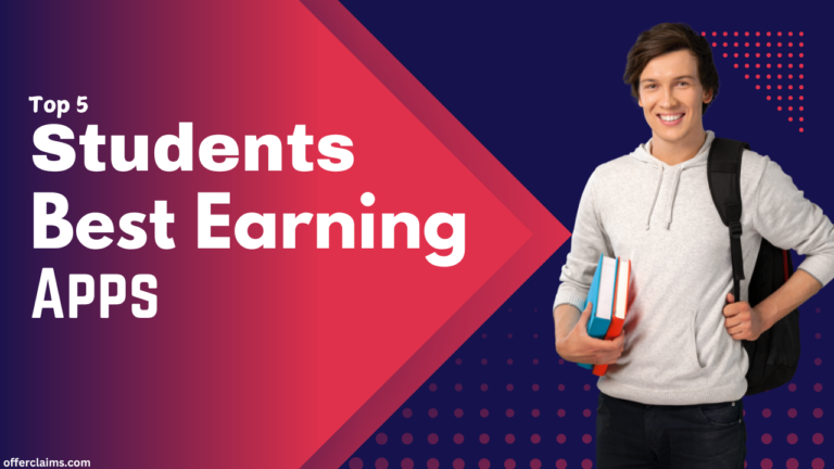 Top 5 Earning app For Students || Earn Upto ₹10000