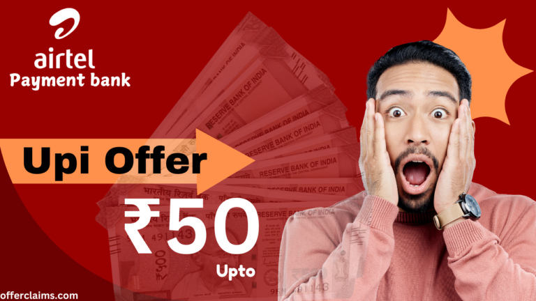 Airtel Thanks App & Get Up To ₹50 Free Cashback