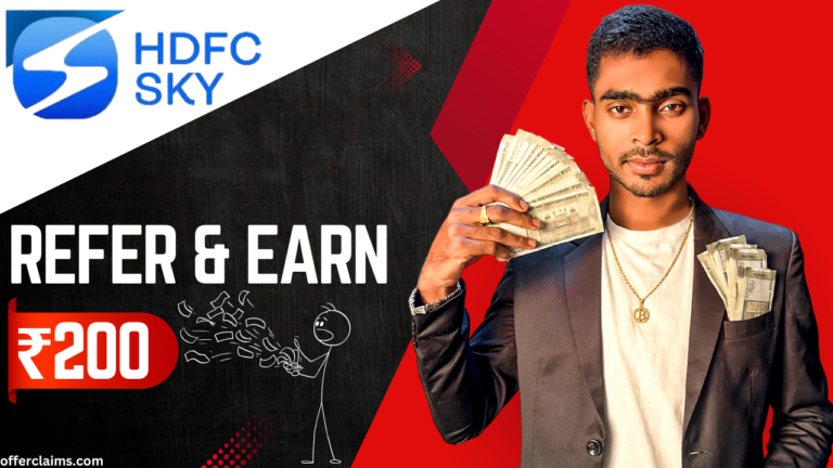 HDFC SKY: New Demat Account Opening Free & Per Refer Rs.50